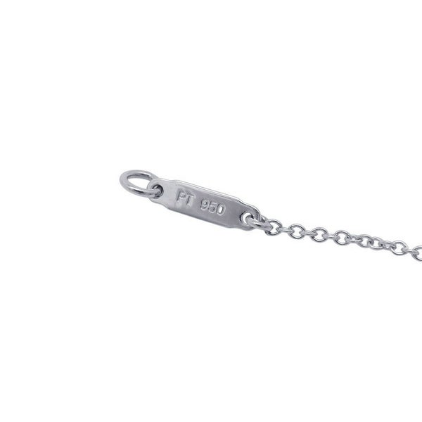 ティファニー ネックレス コブルストーン ネックレス ダイヤモンド Pt950プラチナ Tiffany&Co. ペンダント