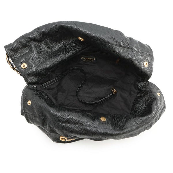 シャネル ハンドバッグ CHANEL 22 マトラッセ スモール グレインドカーフスキン AS3260 CHANEL ポーチ付き 黒