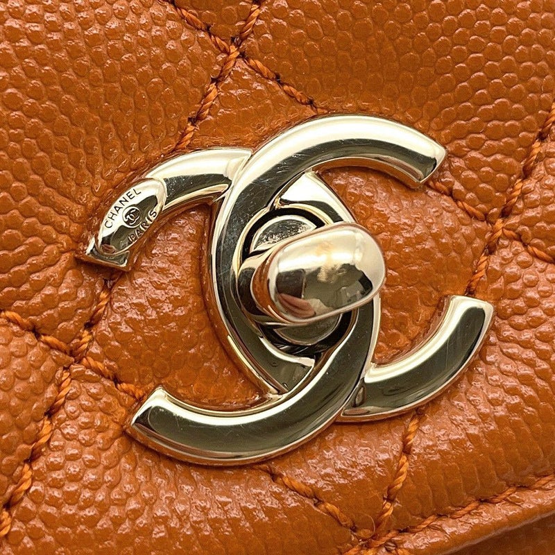 シャネル ハンドバッグ マトラッセ ココマーク ココハンドル XS キャビアスキン A92990 CHANEL 2way ショルダーバッグ