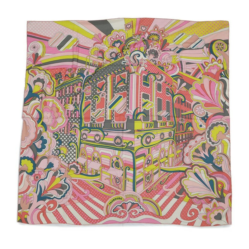 エルメス スカーフ カレ140 カレジェアン フォーブル レインボ Faubourg Rainbow HERMES 2019年春夏