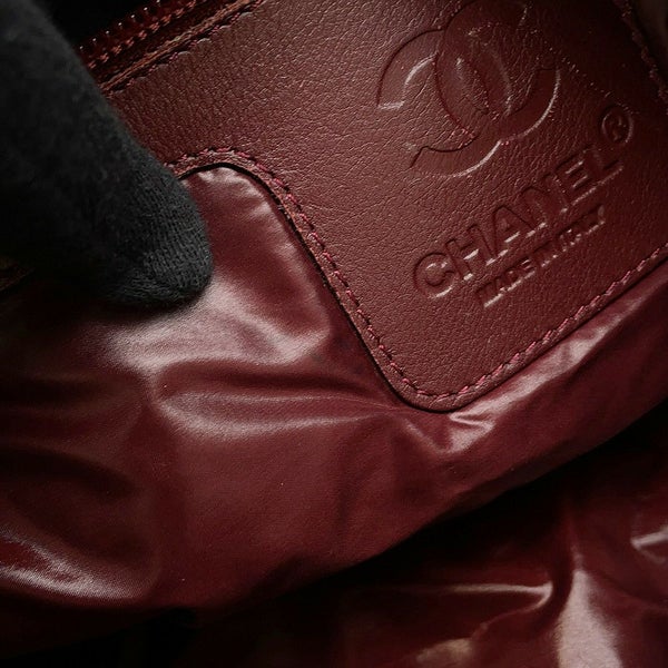 シャネル トートバッグ  コココクーン ココマーク マトラッセ スモール PM ナイロン A48610 CHANEL バッグ 黒