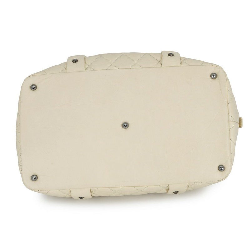 シャネル ハンドバッグ マトラッセ ココマーク チェーンミニ ボストンバッグ バブルキルト レザー CHANEL