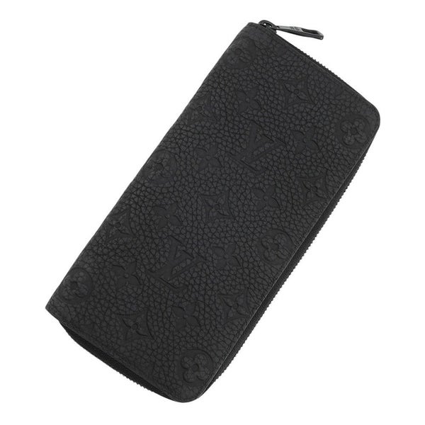 ルイヴィトン 長財布 モノグラム トリヨンレザー ジッピーウォレット・ヴェルティカル M69047 ヴィトン 財布 メンズ 黒