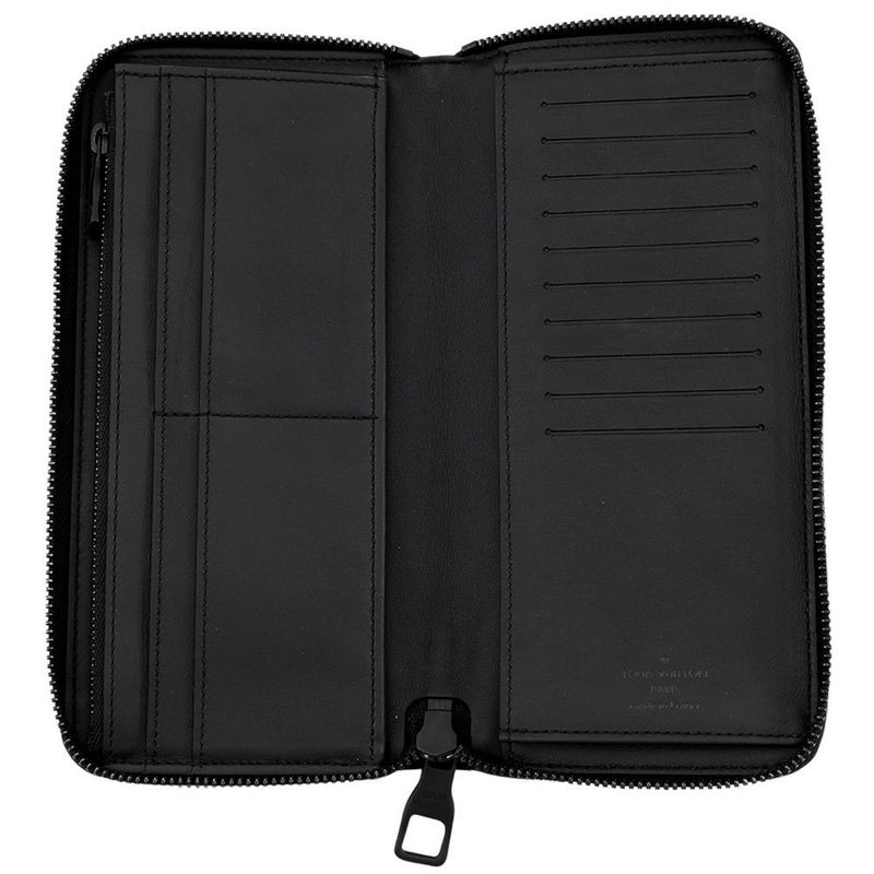 ルイヴィトン 長財布 モノグラム トリヨンレザー ジッピーウォレット・ヴェルティカル M69047 ヴィトン 財布 メンズ 黒