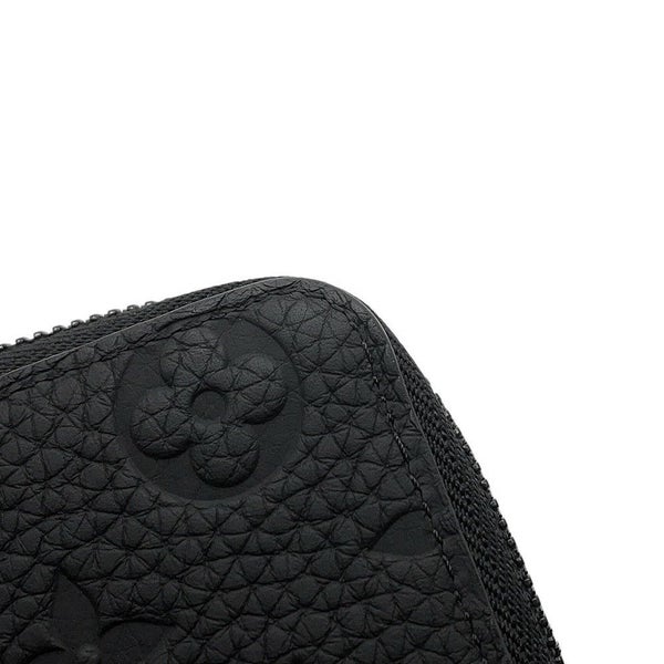 ルイヴィトン 長財布 モノグラム トリヨンレザー ジッピーウォレット・ヴェルティカル M69047 ヴィトン 財布 メンズ 黒