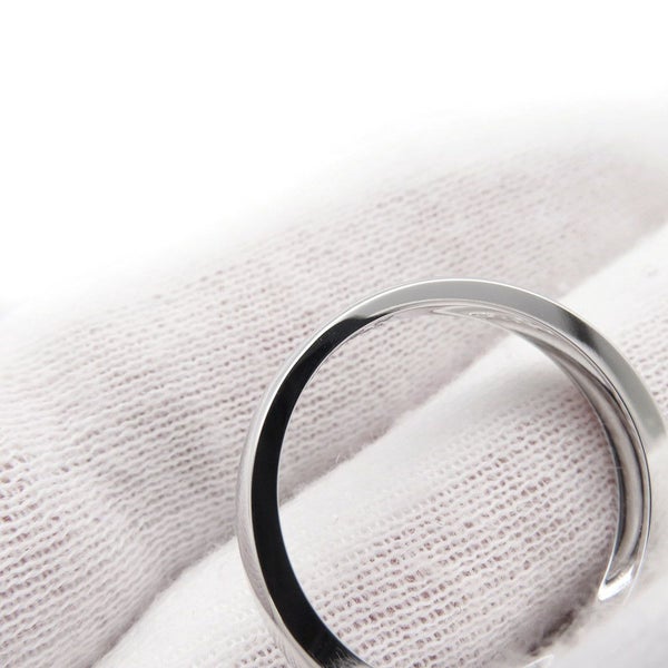 ヴァンクリーフ&アーペル リング ヴィンテージ アルハンブラ リング ギヨシェ K18WGホワイトゴールド サイズ54 VCARP9XI00 指輪