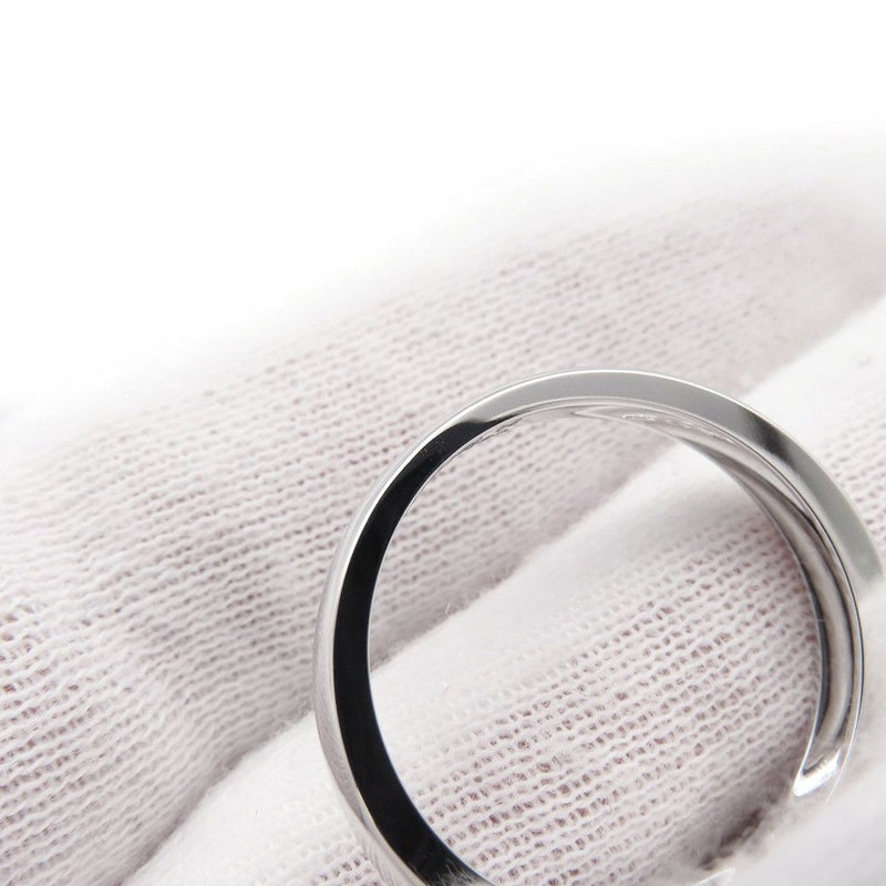 ヴァンクリーフ&アーペル リング ヴィンテージ アルハンブラ リング ギヨシェ K18WGホワイトゴールド サイズ54 VCARP9XI00 指輪