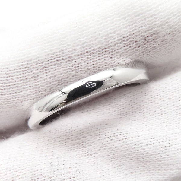 ヴァンクリーフ&アーペル リング ヴィンテージ アルハンブラ リング ギヨシェ K18WGホワイトゴールド サイズ54 VCARP9XI00 指輪