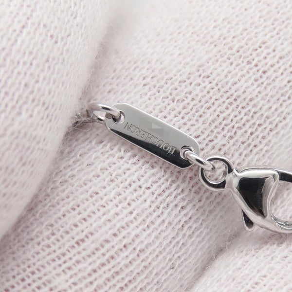 ブシュロン ネックレス セルパンボエム ペンダント エクストラスモール アクアプレーズ 1P 0.78ct/ダイヤ 8P 計0.03ct K18WG JPN00654