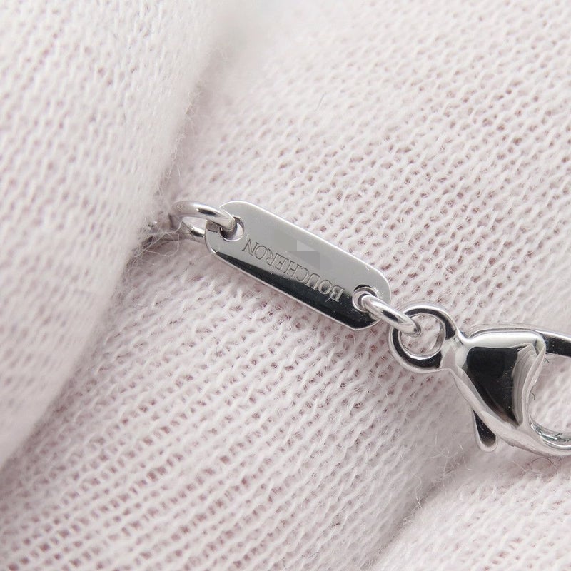 ブシュロン ネックレス セルパンボエム ペンダント エクストラスモール アクアプレーズ 1P 0.78ct/ダイヤ 8P 計0.03ct K18WG JPN00654