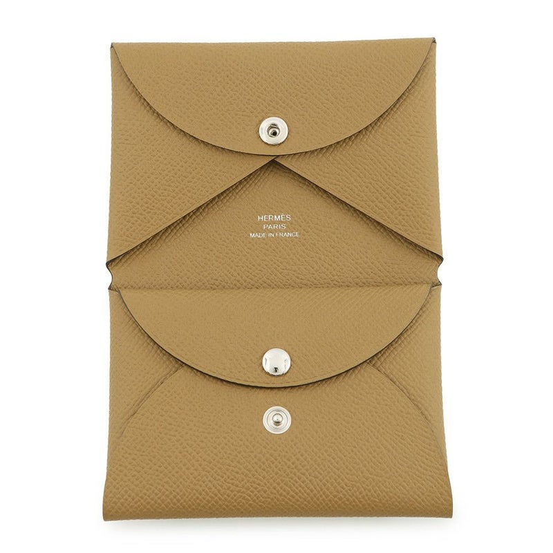 エルメス コインケース カルヴィ デュオ セサミ/シルバー金具 エプソン K刻印