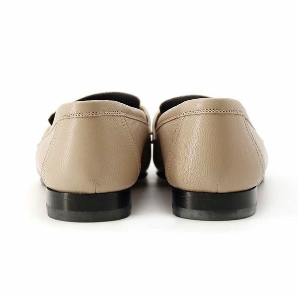 エルメス モカシン ロワイヤル フリンジ レディースサイズ37 1/2 HERMES 靴 ローファー 白