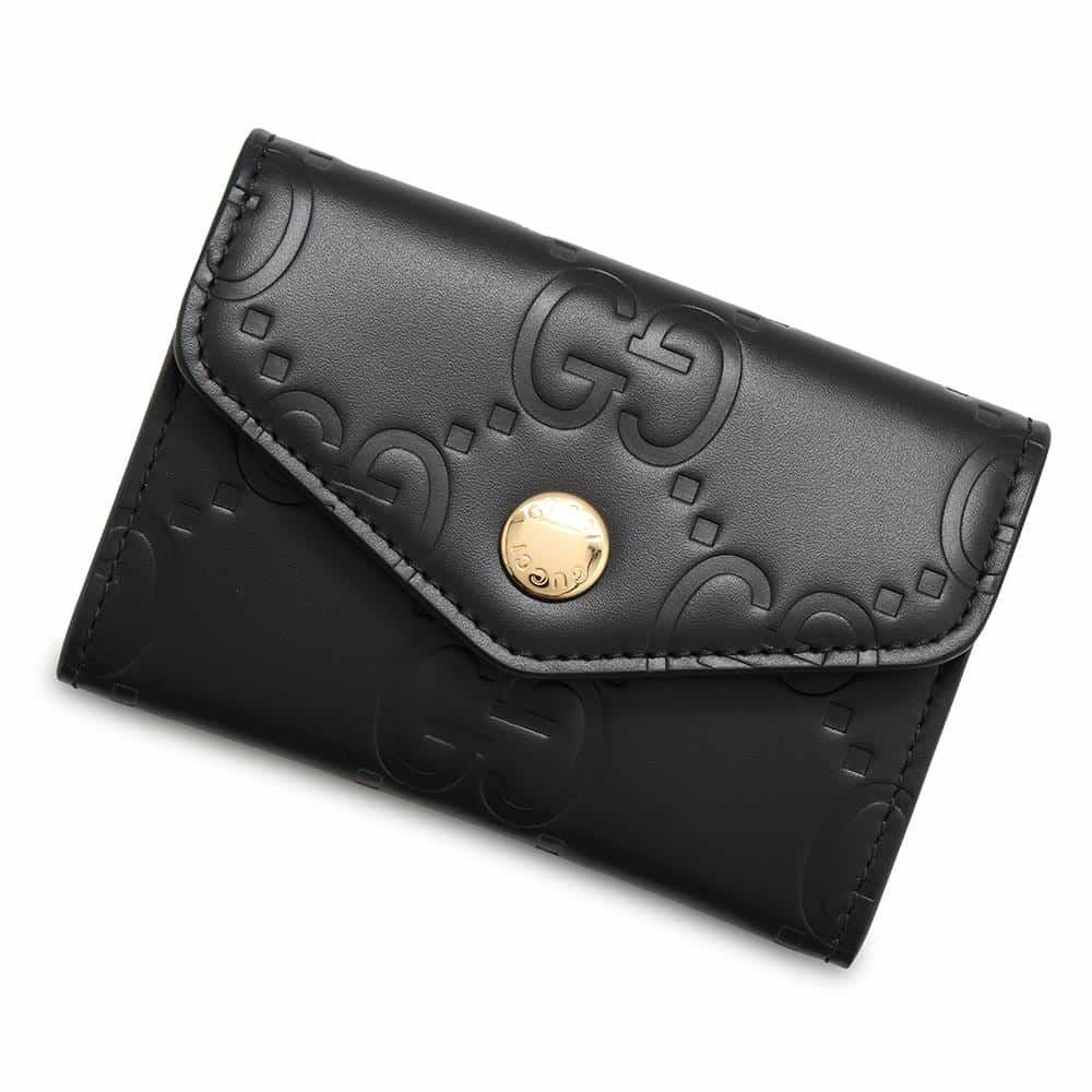 グッチ カードケース GG レザー 772792 GUCCI 財布 パスケース 名刺