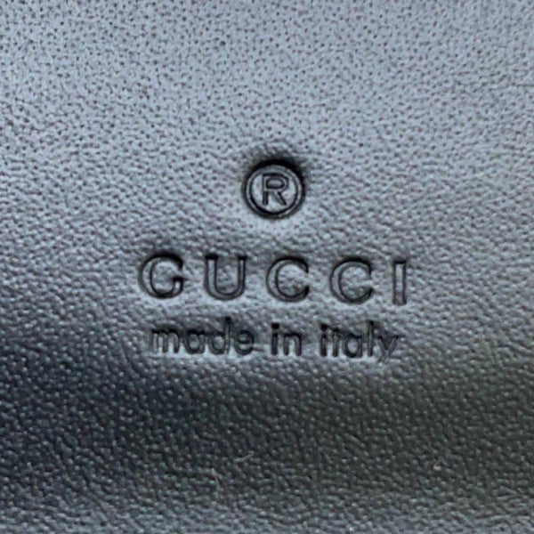 グッチ カードケース GG レザー 772792 GUCCI 財布 パスケース 名刺入れ 黒