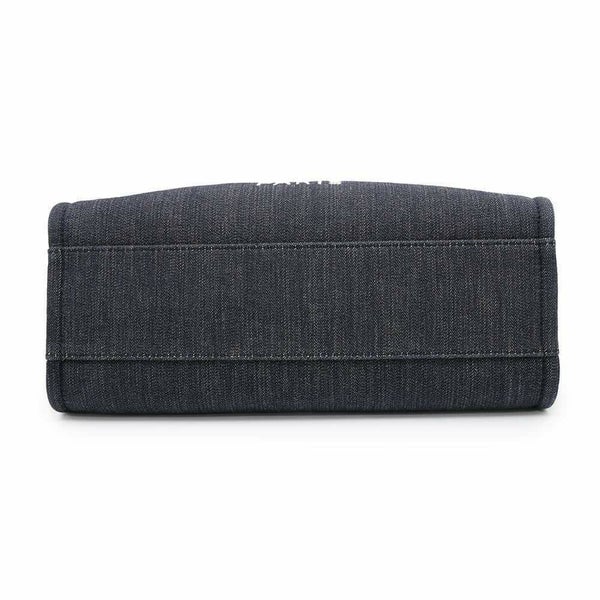 シャネル トートバッグ ドーヴィル ミディアム キャンバス スパンコール A67001 CHANEL チェーントート