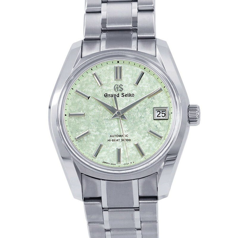 セイコー グランドセイコー ヘリテージコレクション 62GS メカニカルハイビート 36000 清明 SBGH343 グリーン文字盤