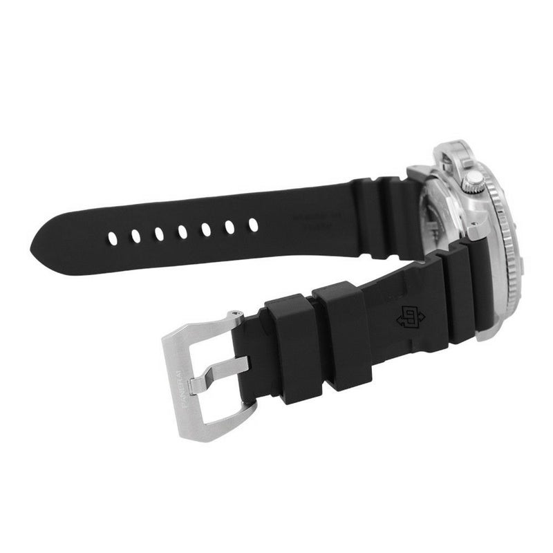 パネライ ルミノール サブマーシブル クロノグラフ 世界限定1000本 PAM00187 PANERAI 腕時計 メンズ 黒文字盤