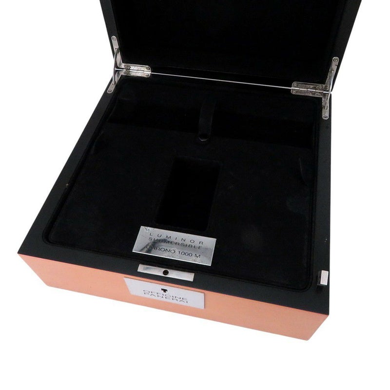 パネライ ルミノール サブマーシブル クロノグラフ 世界限定1000本 PAM00187 PANERAI 腕時計 メンズ 黒文字盤