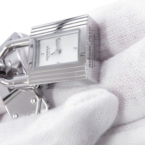 エルメス ケリーウォッチ KE4.110 HERMES 腕時計 スパークリングホワイトラッカー文字盤