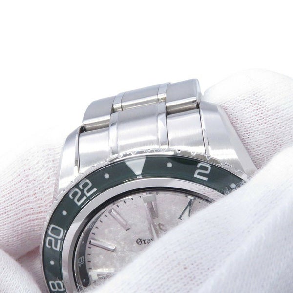 セイコー グランドセイコー スポーツコレクション メカニカルハイビート 36000 GMT 雪渓 シルバー文字盤