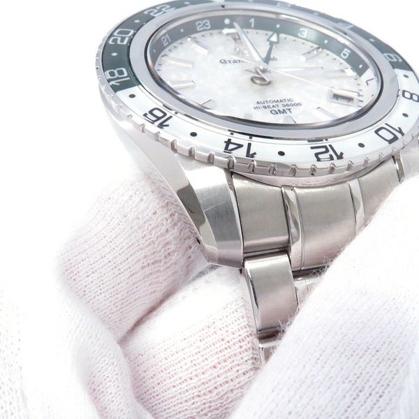 セイコー グランドセイコー スポーツコレクション メカニカルハイビート 36000 GMT 雪渓 シルバー文字盤