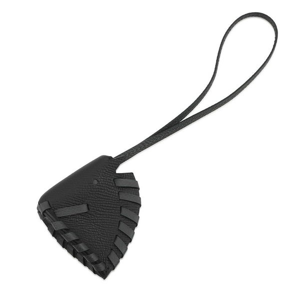 エルメス バッグチャーム シュバル トレッセ ブラック エプソン K刻印 HERMES チャーム 黒