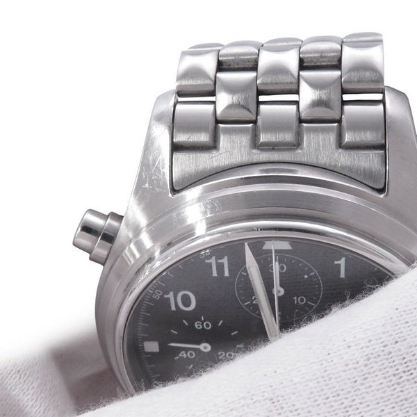 IWC ドッペルクロノグラフ IW371319 腕時計 黒文字盤