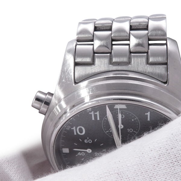 IWC ドッペルクロノグラフ IW371319 腕時計 黒文字盤