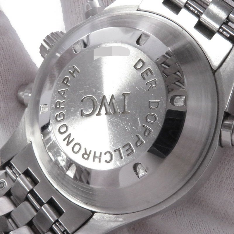 IWC ドッペルクロノグラフ IW371319 腕時計 黒文字盤