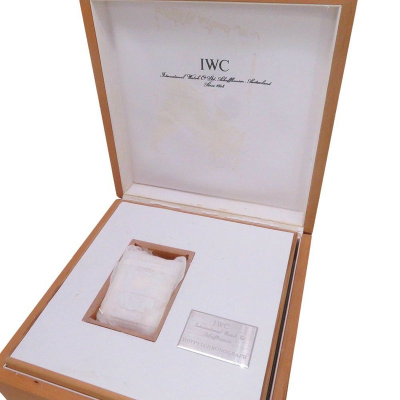 IWC ドッペルクロノグラフ IW371319 腕時計 黒文字盤