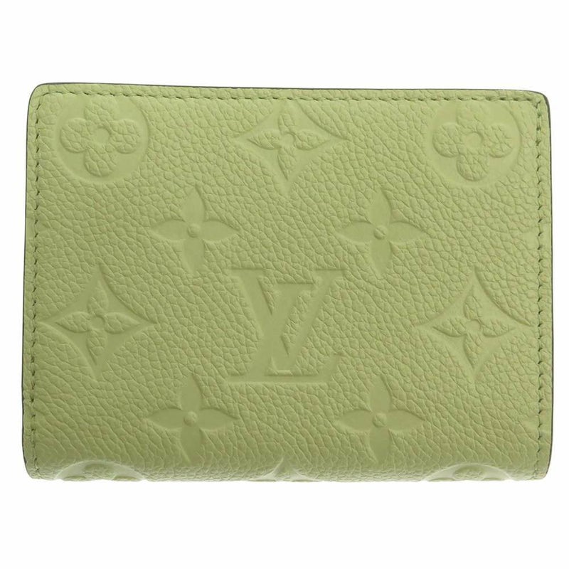 ルイヴィトン 二つ折り財布 モノグラム・アンプラント ポルトフォイユ・クレア M82515 LOUIS VUITTON ヴィトン 財布 グリーン