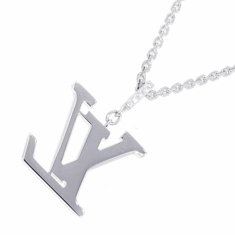 ルイヴィトン ネックレス パンダンティフGM ダイヤモンド K18WGホワイトゴールド Q93670 LOUIS VUITTON ペンダント ジュエリー