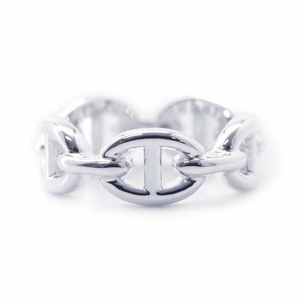 エルメス リング シェーヌダンクル アンシェネPM SV925シルバー リングサイズ51 HERMES 指輪 ジュエリー