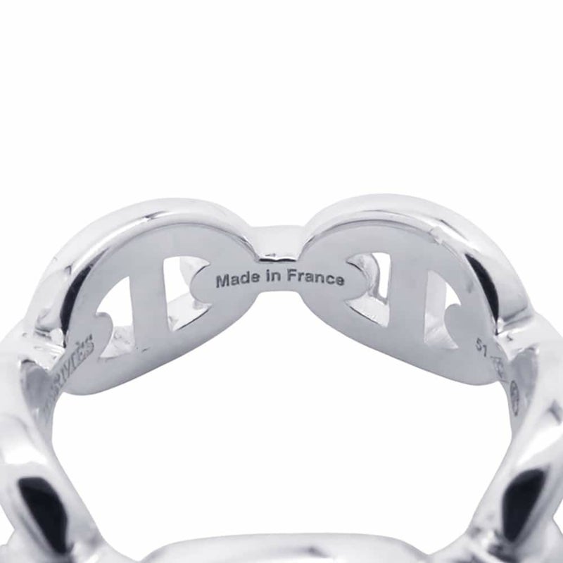 エルメス リング シェーヌダンクル アンシェネPM SV925シルバー リングサイズ51 HERMES 指輪 ジュエリー