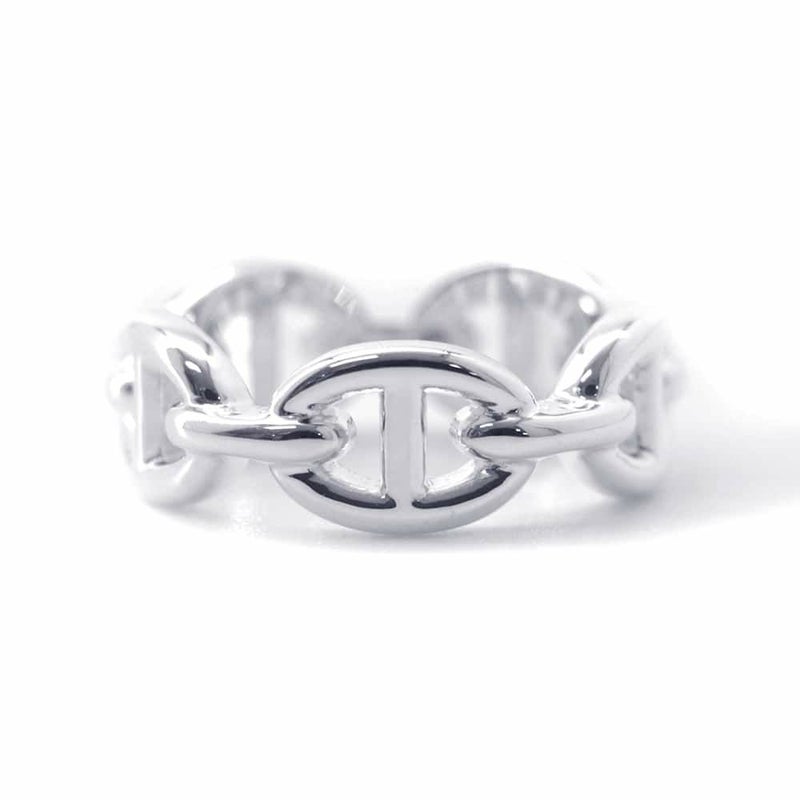 エルメス リング シェーヌダンクル アンシェネPM SV925シルバー リングサイズ51 HERMES 指輪 ジュエリー