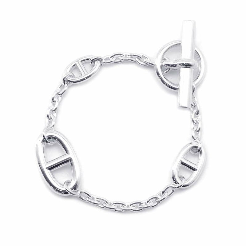 エルメス ブレスレット シェーヌダンクル ファランドール SV925シルバー サイズST HERMES ジュエリー