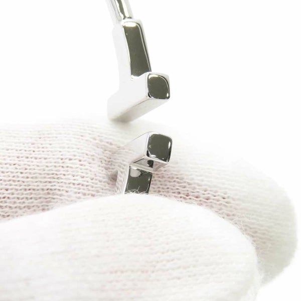 ティファニー ブレスレット Tワイヤー ブレスレット ダイヤモンド 計0.24ct K18WGホワイトゴールド サイズL 60010749 バングル