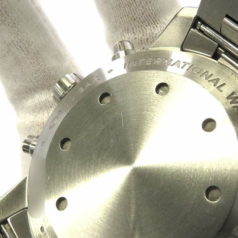 IWC アクアタイマー クロノグラフ IW376804 腕時計 黒文字盤