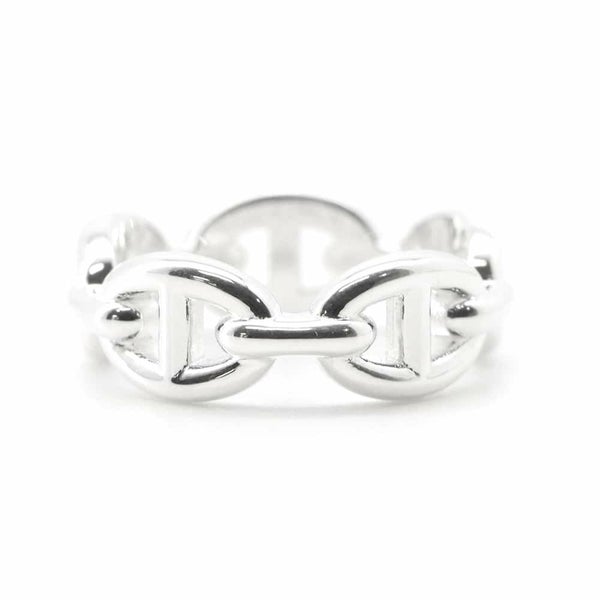 エルメス リング シェーヌダンクル アンシェネPM SV925シルバー リングサイズ55 HERMES 指輪 ジュエリー