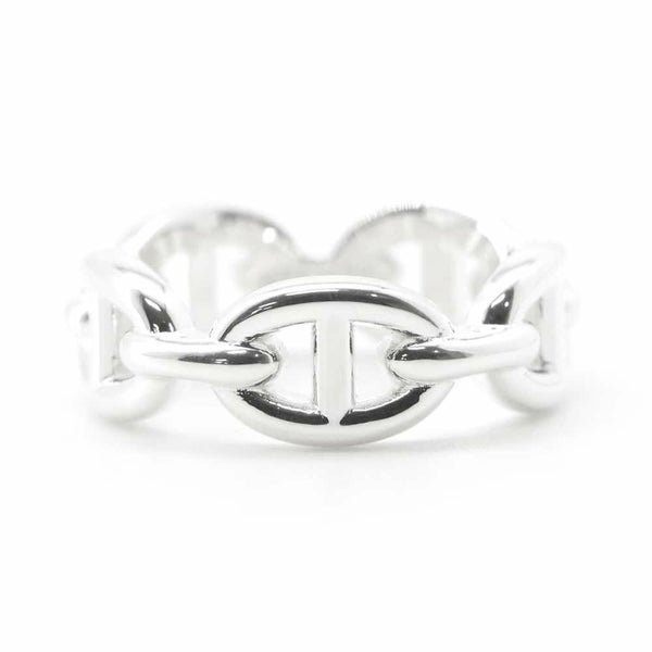 エルメス リング シェーヌダンクル アンシェネPM SV925シルバー リングサイズ55 HERMES 指輪 ジュエリー