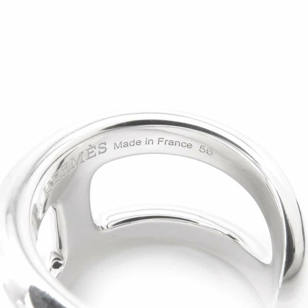 エルメス リング オスモズGM Osmose SV925シルバー リングサイズ56 HERMES ジュエリー 指輪