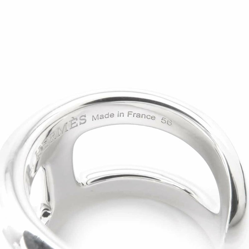 エルメス リング オスモズGM Osmose SV925シルバー リングサイズ56 HERMES ジュエリー 指輪