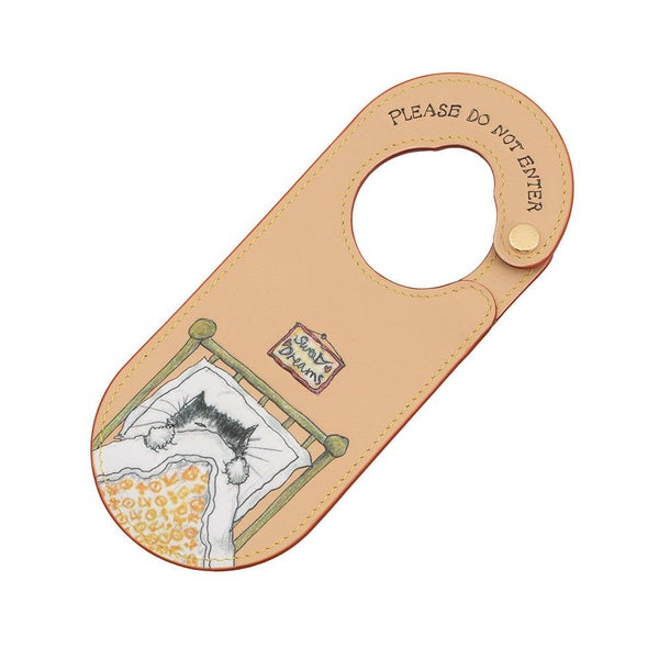 ルイヴィトン バッグチャーム モノグラム スリーピング キャット ドアサイン M02947 LOUIS VUITTON