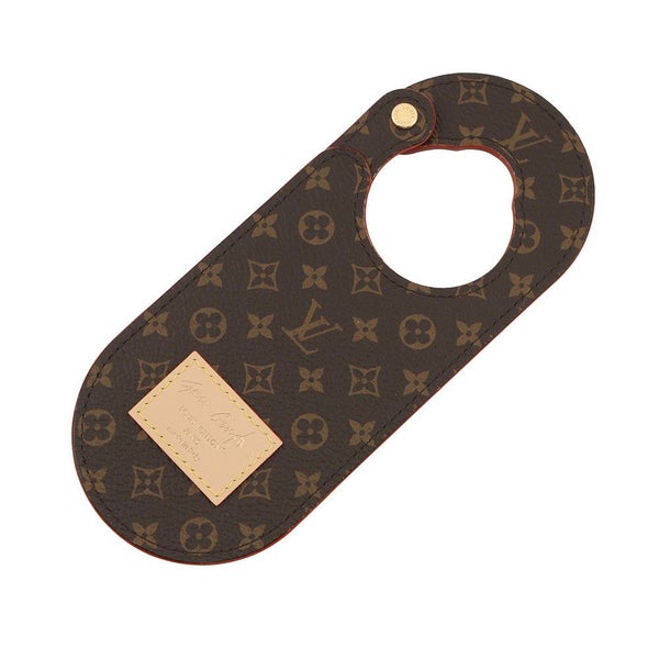 ルイヴィトン バッグチャーム モノグラム スリーピング キャット ドアサイン M02947 LOUIS VUITTON