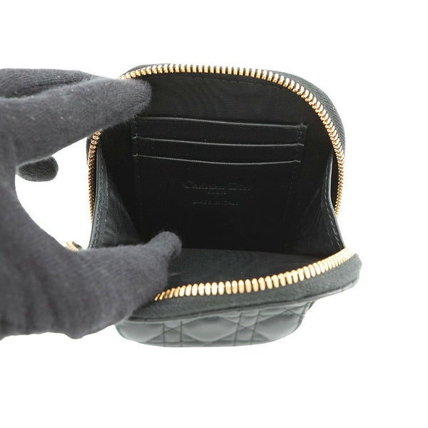 クリスチャン・ディオール スマホケース レディディオール Call'in Dior フォンホルダー カナージュ S0872ONMJ Christian Dior 黒