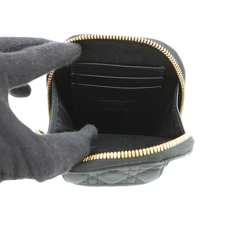 クリスチャン・ディオール スマホケース レディディオール Call'in Dior フォンホルダー カナージュ S0872ONMJ Christian Dior 黒