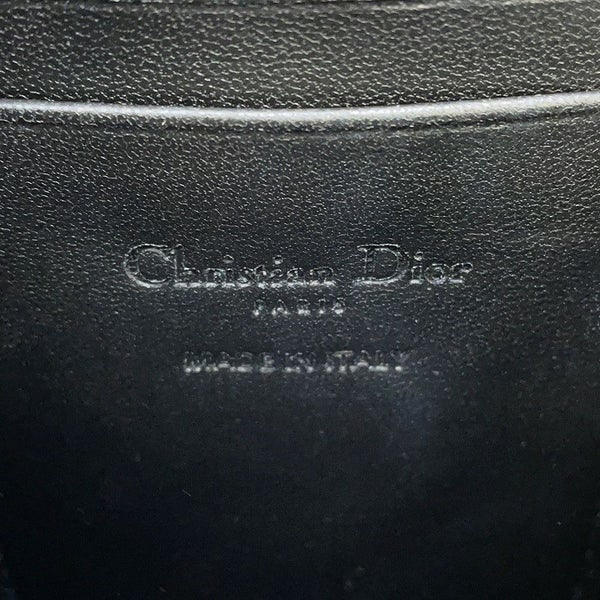 クリスチャン・ディオール スマホケース レディディオール Call'in Dior フォンホルダー カナージュ S0872ONMJ Christian Dior 黒