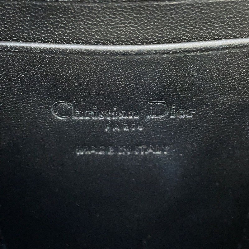 クリスチャン・ディオール スマホケース レディディオール Call'in Dior フォンホルダー カナージュ S0872ONMJ Christian Dior 黒