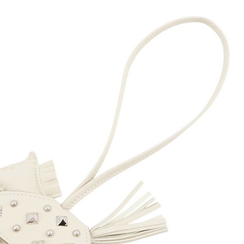 エルメス バッグチャーム ロデオPM ロベオロック クレ ラムスキン K刻印 HERMES チャーム オーナメント