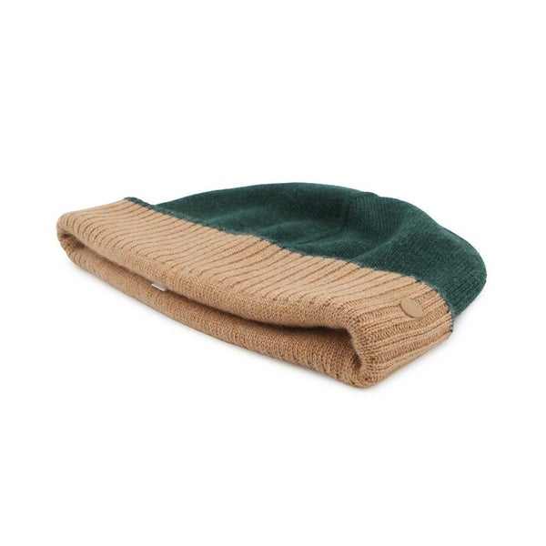 エルメス ニット帽 ヒューゴ バイカラー カシミヤ サイズLHERMES 帽子 メンズ リバーシブル